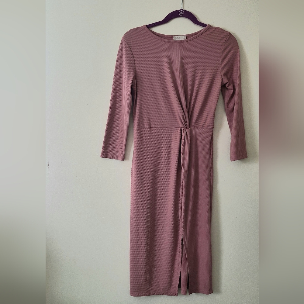 Altar'd State Pink long sleeve dress